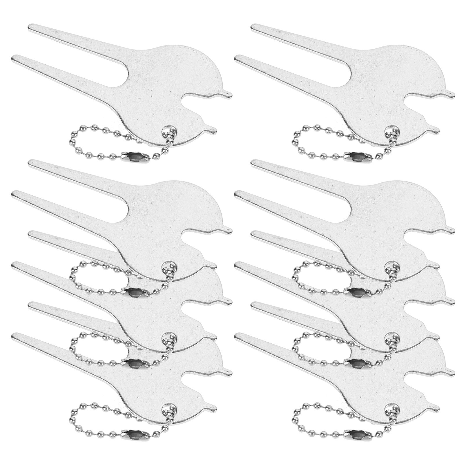 Divot Repair Tool - 8Pcs Golf Divot Repair Tool Slim