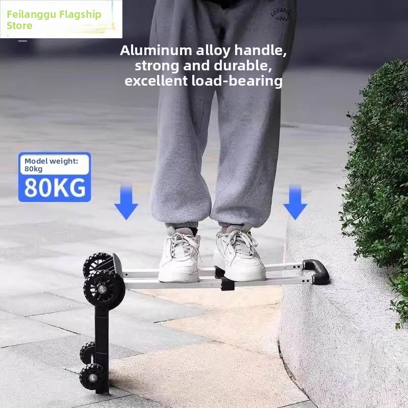 Portable Shopping Cart Hand-Pu - Pull Cart Fold 评论和价格
