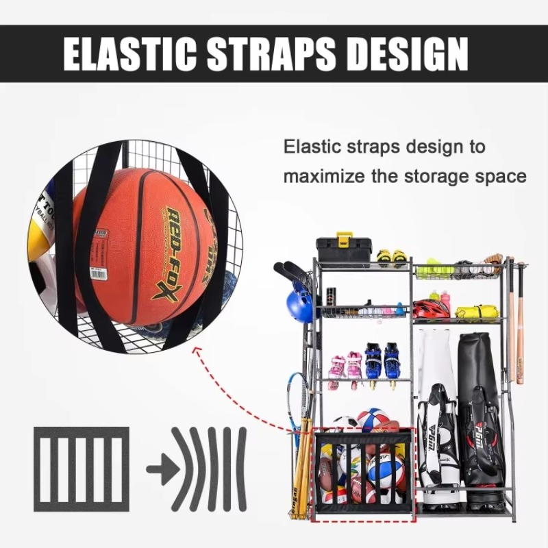 Popular Garage Sports Equipmen - Golf Equipment Garage Organizer 评论和价格