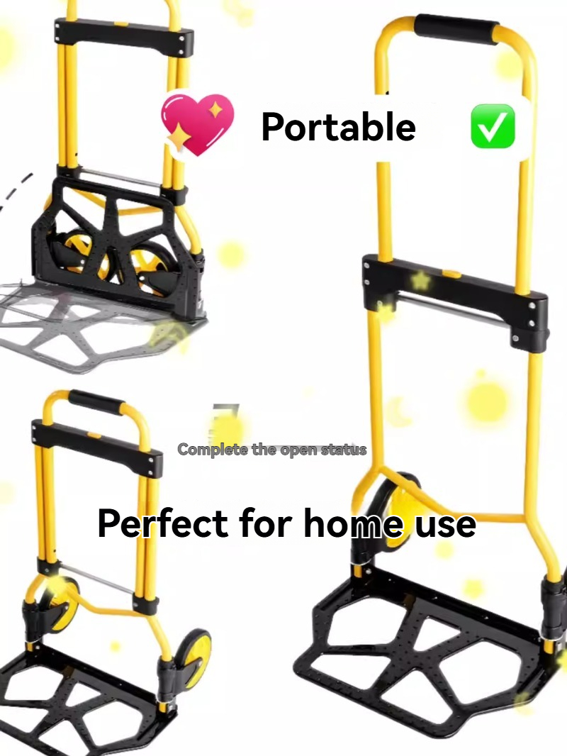 Folding Hand Truck Portable,Li - Pull Cart Fold 评论和价格
