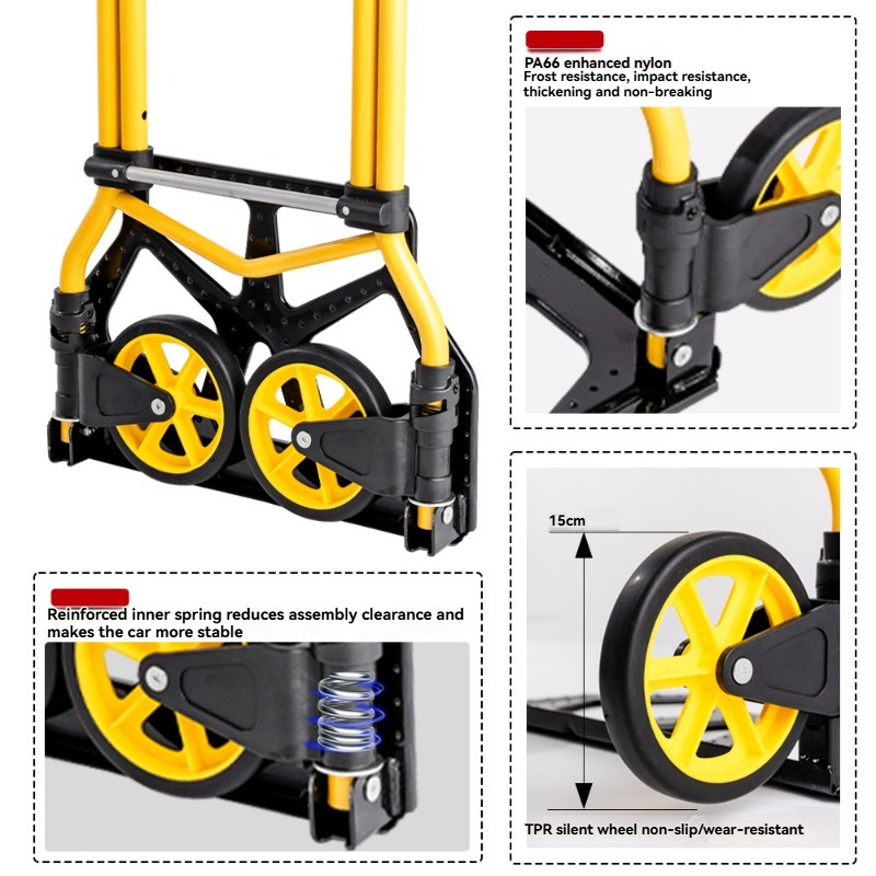 Folding Hand Truck Portable,Li - Pull Cart Fold 评论和价格