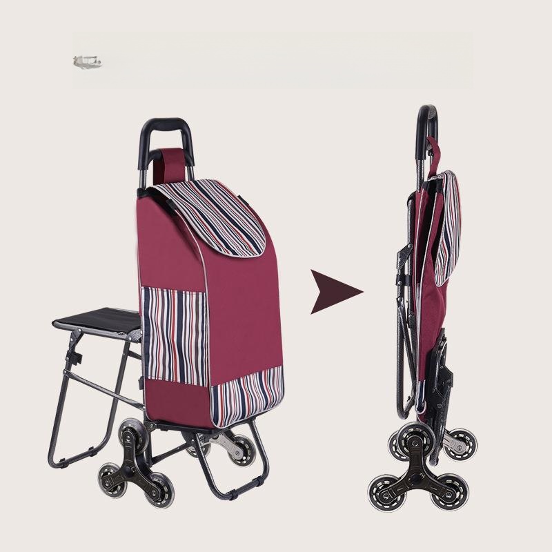 Elderly Shopping Cart with  St - Pull Cart Fold 评论和价格