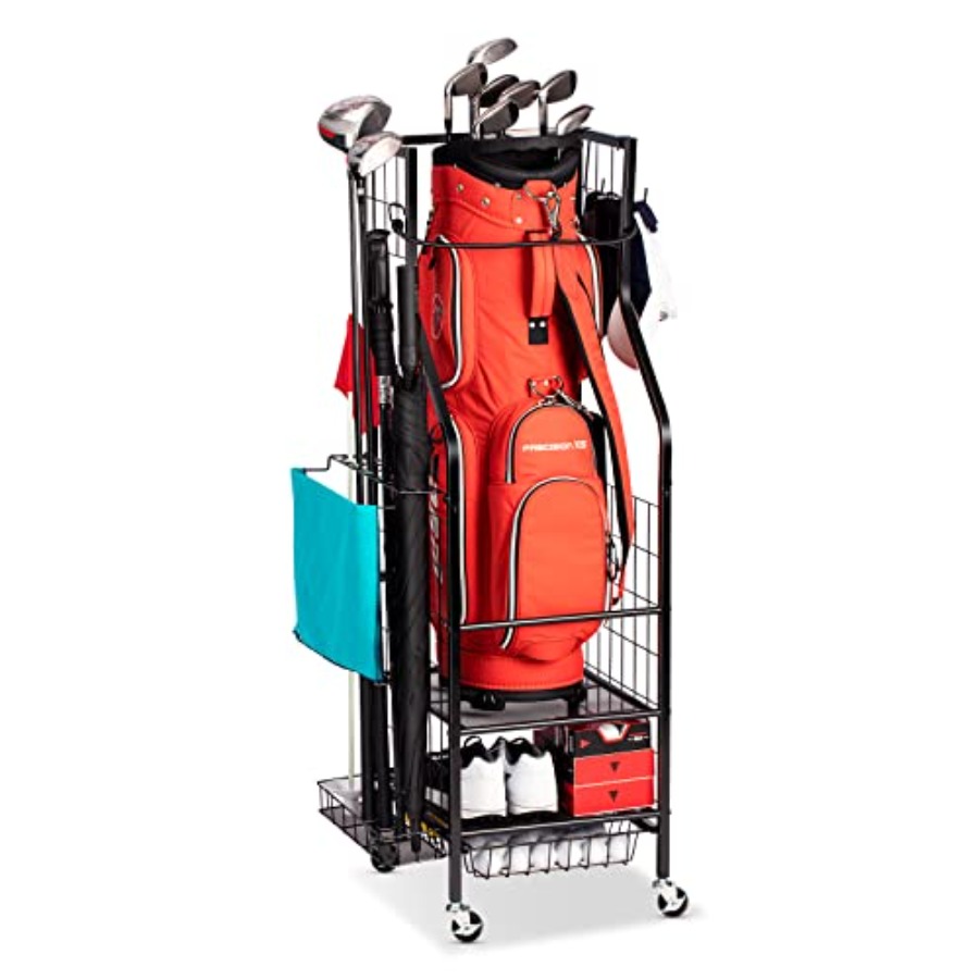 Golf Bags Storage Garage Organ - Golf Equipment Garage Organizer 评论和价格