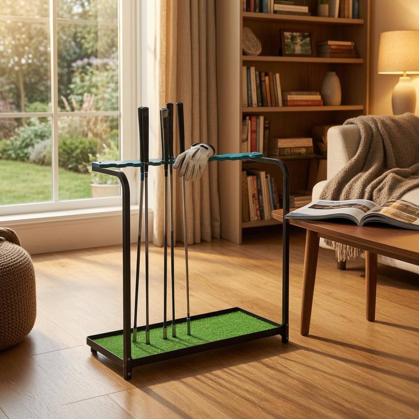 Golf Club Storage Rack Non Sli - Golf Equipment Garage Organizer 评论和价格