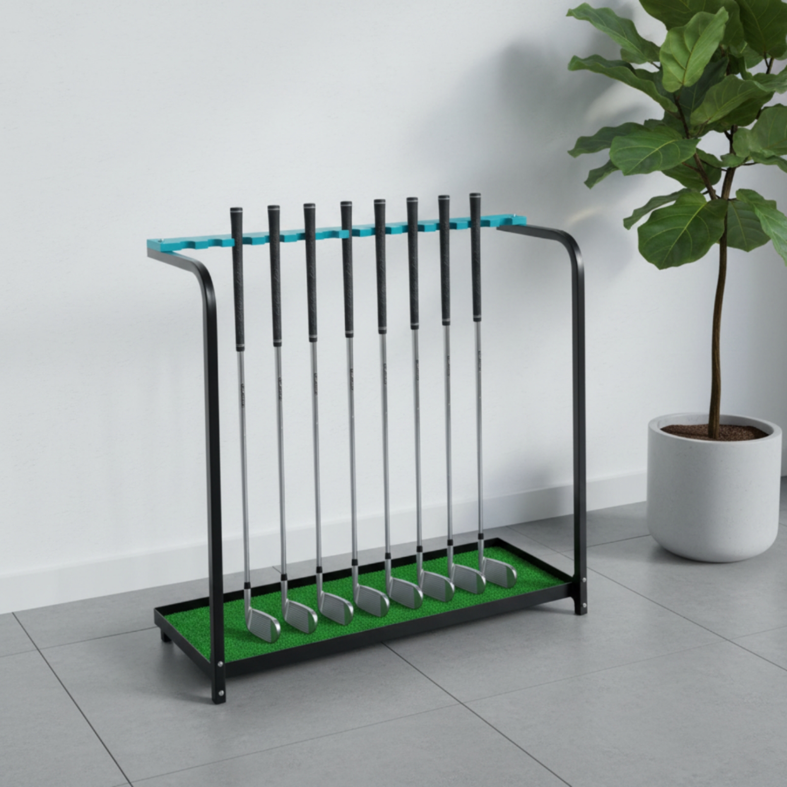 Golf Club Storage Rack Non Sli - Golf Equipment Garage Organizer 评论和价格