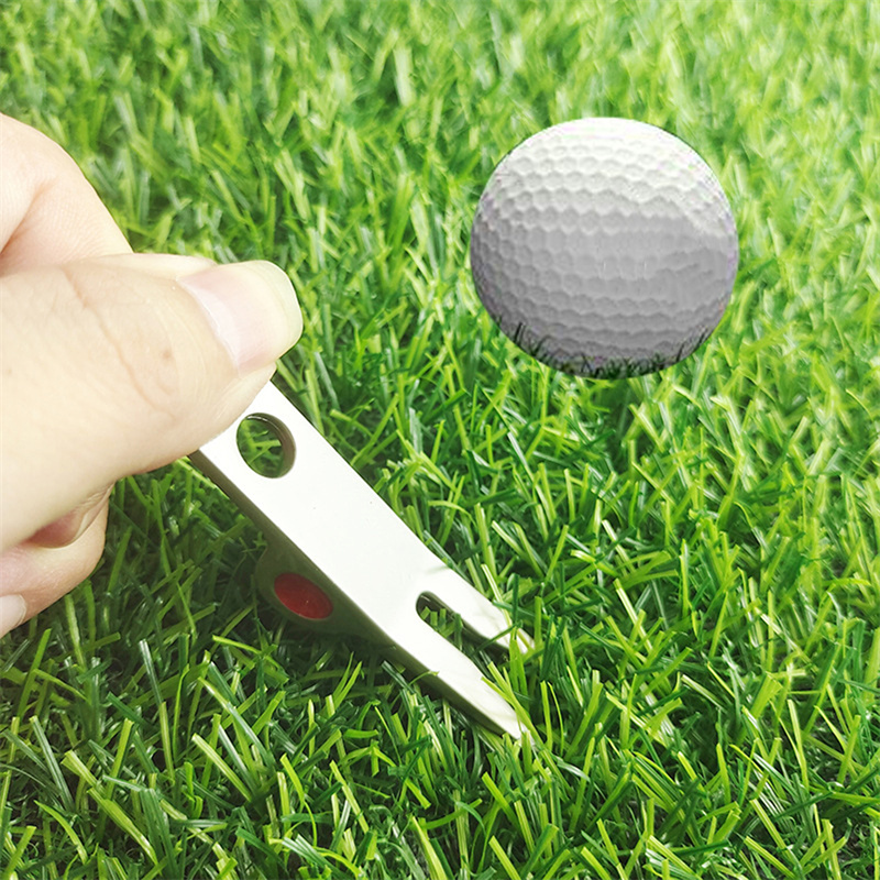 New Zinc Alloy Golf Fork For S - Divot Repair Tool 评论和价格