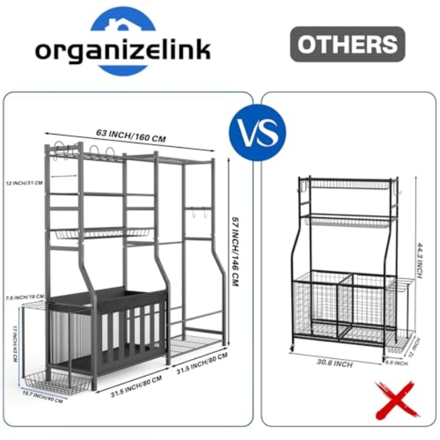Heavy Duty Garage Sports Equip - Golf Equipment Garage Organizer 评论和价格